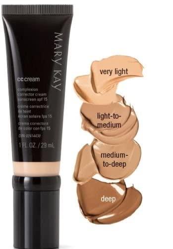 Mary Kay CC Cream Sunscreen SPF 15 - Deep, Lightweight Moisturizer for All Skin Types, 1 Fl Oz