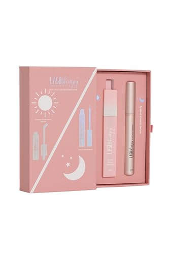 Lash Therapy Australia Day to Night Bundle Eyelash Growth Serum + Every Lash Growth Serum Mascara, Eyelash Serum to Grow Lashes + Waterproof Mascara Black Volume and Length, Cruelty Free