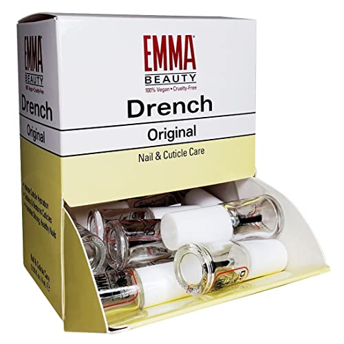 EMMA Beauty Drench Cuticle Oil Mini, 12+ Free Treatment.135 Ounces, 40-Count