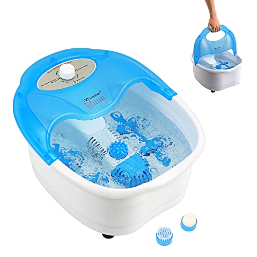 Heated Foot Spa Bath with Bubble Massage, Pedicure Attachments, Vibration for Fatigue Relief FBM605