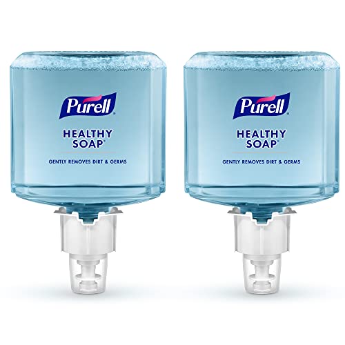 PURELL Brand HEALTHY SOAP Lotion Handwash, Clean & Fresh Scent, 1200 mL Refill for PURELL ES6 Automatic Soap Dispenser (Pack of 2) - 6495-02 - Manufactured by GOJO, Inc.