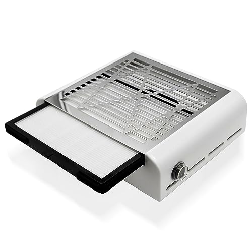 ELEVEN EVER Powerful Nail Dust Collector Nail New Upgraded Salon Expert nail Machine Vacuum Cleaner -Nail Dust Collector Nail Filter Nail Art Suction