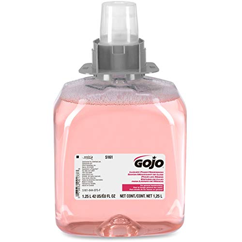 GOJO FMX-12 Luxury Foam Handwash, Cranberry Scent, EcoLogo Certified, 1250 mL Foam Soap Refill for GOJO FMX-12 Push-Style Dispenser (Pack of 1) – 5161-04