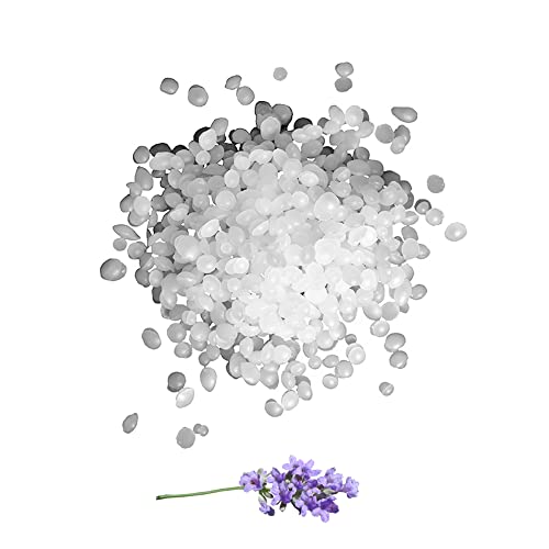 Carmel Paraffin Bath Wax Refill, White (5 lb), Lavender Scented Wax Beads, For Hands & Feet