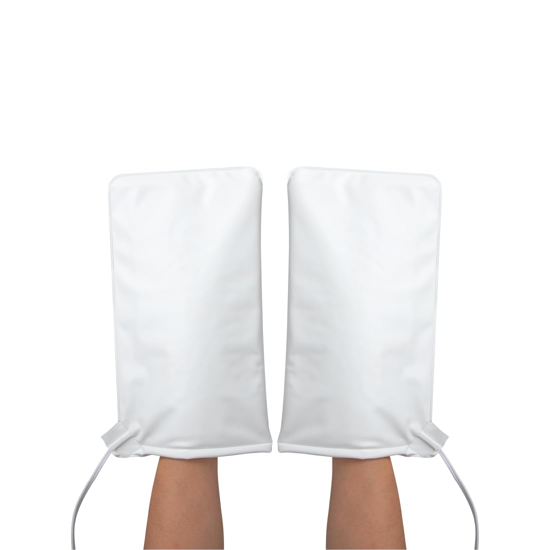 ForPro Premium Heated Mitts, Electric Thermal Moisturizing Hand Warmers for Spa Treatments, Dual Temperature Settings, 1-Pair