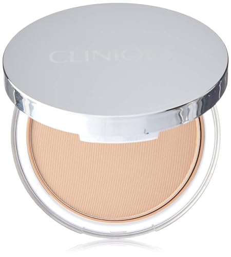 Clinique Superpowder Double Face Makeup | Long-Wearing 2-in-1 Powder and Foundation | Extra-Cling Formula for Double Coverage | Free of Parabens, Phthalates, and Sulfates | Matte Beige - 0.35 oz