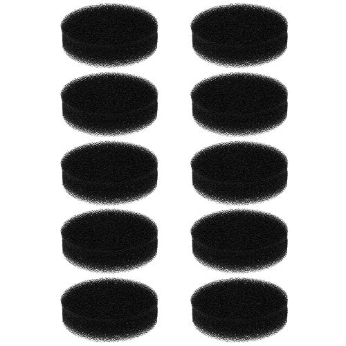 RONRONS 10 Pieces Makeup Brush Cleaner Sponge Travel Quick Color Removal Dry Make up Brushes Cleaning Replacement Sponges for Eye Shadow Blush Brush