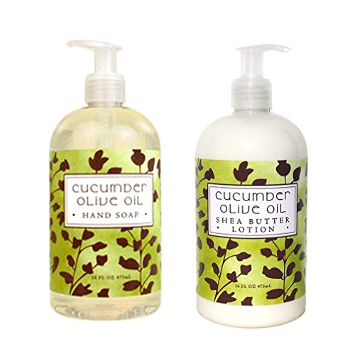 Greenwich Bay Trading Company Botanical Collection: Cucumber Olive Oil (Lotion & Hand Soap)