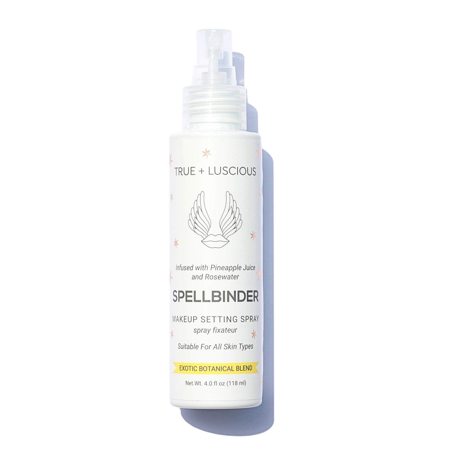 True + Luscious Spellbinder Setting Spray for Makeup – Long Lasting, Locks in Melt-Proof, Smudge-Proof Makeup for up to 16 Hours – 4 oz