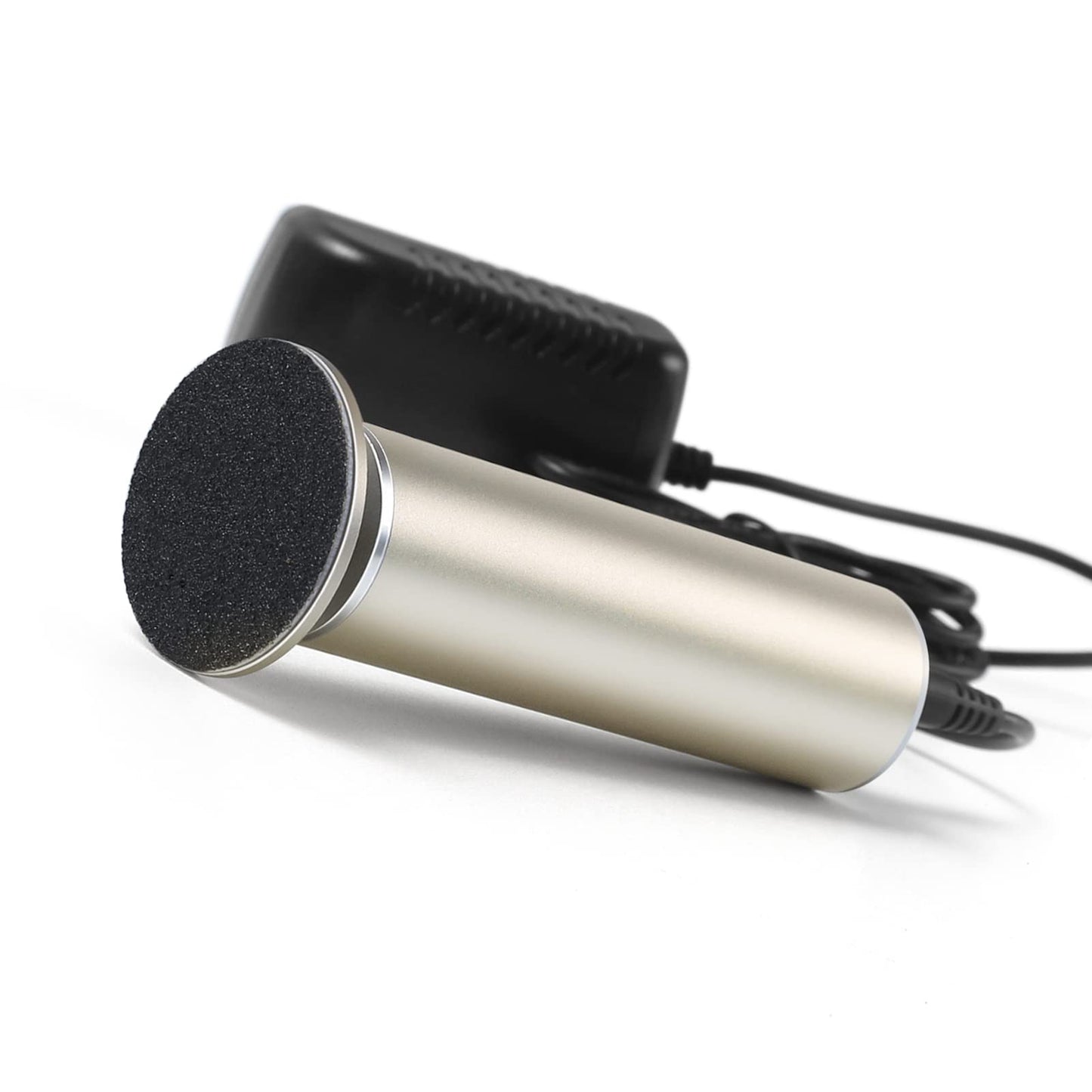 Electric Foot Callus Remover (Adjustable Speed) with 60pcs Sandpaper Discs, Professional Electric Foot File Foot Sander Grinder Pedicure Tools Dead Hard Skin Remover, FCR-1 Gold