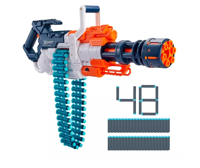 ZURU X-Shot Crusher Foam Dart Blaster Set With 35 Darts, 2 Players, Ages 8+