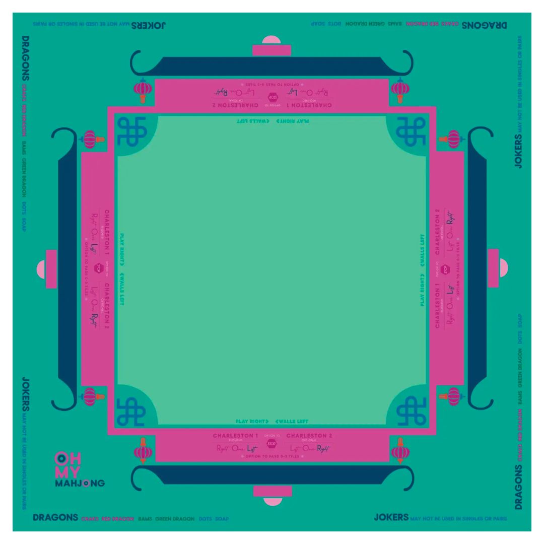 Shangri-La Mahjong Mat