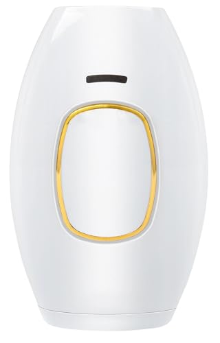 Hair Removal At Home Hair Removal for Women and Men, with Painless & Long-Lasting Result,Hair Remover for Whole Body & Face Device (White)
