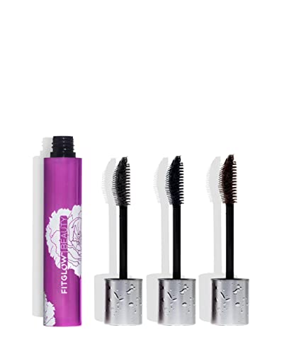 Fitglow Beauty - Limited Edition Good Lash+ Mascara Trio | Vegan, Woman-Owned Clean Beauty (3 Piece Gift Set)