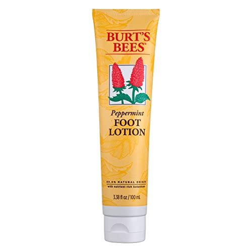 Burt's Bees Peppermint Foot Lotion 3.38 oz (Pack of 3)