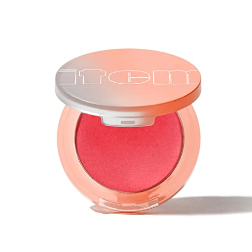 ITEM Beauty by Addison Rae, Clean Makeup, Blushin' Like Cream Blush Collection (I'm Crushin', Hot Poppy)