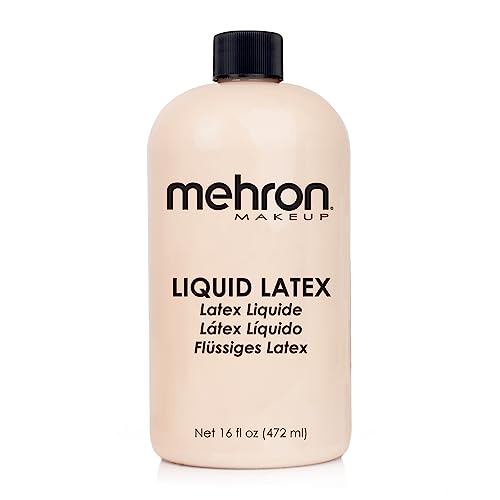 Mehron Makeup Liquid Latex (16 oz) (Light Flesh)