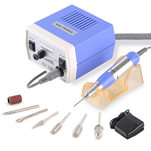 Dr.nail Nail Drill Professional 30000RPM High Speed Electric Nail Machine for Acrylic Nail Drills Nail Art Manicure Polisher Grinder Polishing Cuticle Machine Gel Nails Polisher Nail File