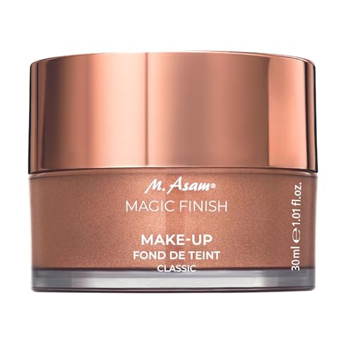M. Asam Magic Finish Make-Up Mousse (1.01 Fl Oz) – 4in1 Primer, Foundation, Concealer & Powder With Buildable Coverage, Hides Redness And Dark Spots, Vegan, For Light To Medium Skin Tones