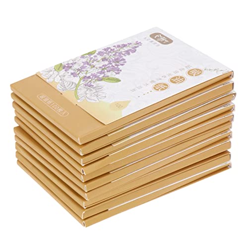 minkissy 10 Boxes Oil Blotting Paper Makeup Wipes Facial Accessories Rice Paper Oil Blotting Sheets for Face Beauty Blotters Facial Oil Control Film Blotting Linens Oil Absorbing Wipes Miss