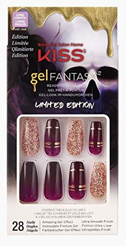 Kiss, Glam Fantasy Nails Who's There, 28 Count