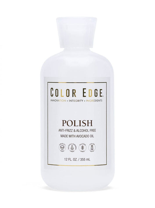 COLOR EDGE Hair Care POLISH For Skin & Hair w/AVOCADO OIL/Frizzy Hair 12oz