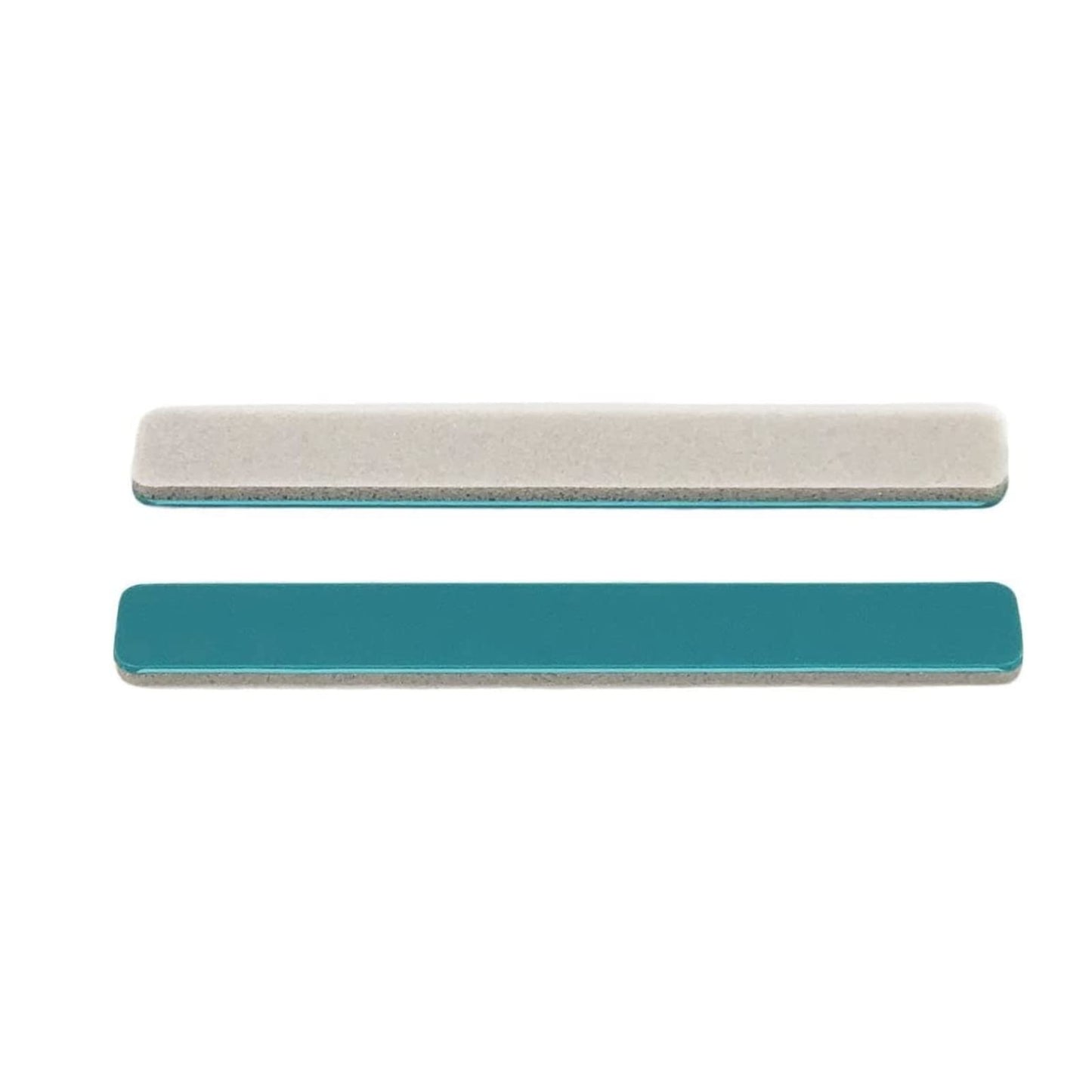 Soft Touch Baby Sand Turtle Nail File Block, Teal 120 Grit Fine, 5 ¼ Inch - 25 Pieces