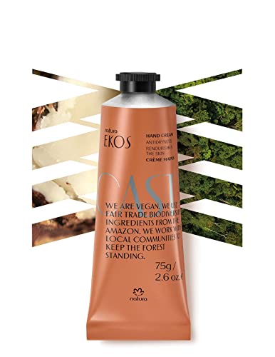 NATURA Ekos Castanha Nourishing Hand Cream | Pulpa Hidratante para Manos Ekos Castaña | Polpa Hidratante para as Mãos Ekos Castanha