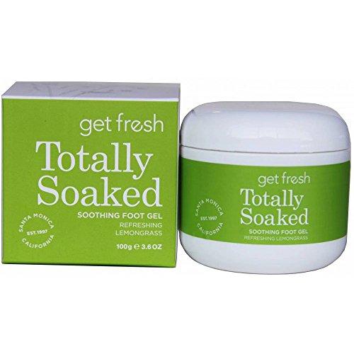 Get Fresh Totally Soaked Softening Foot Gel Natural Lemongrass Fragrance Foot Gel For Removing Dead Skin Effective Gel for Hydrating Feet Skin- 100g