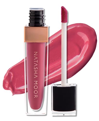 NATASHA MOOR: Molten Matte Liquid Lipstick - Long-Lasting, Hydrating, Matte Finish with Moisturizing Vitamin E - Waterproof, Kiss-Proof, Cruelty-Free - 12-Hour Stay Power - GAME CHANGER