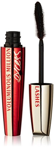 L'Oreal Paris Voluminous Million Lashes Excess Washable Mascara, Black, 0.31 fl; oz.