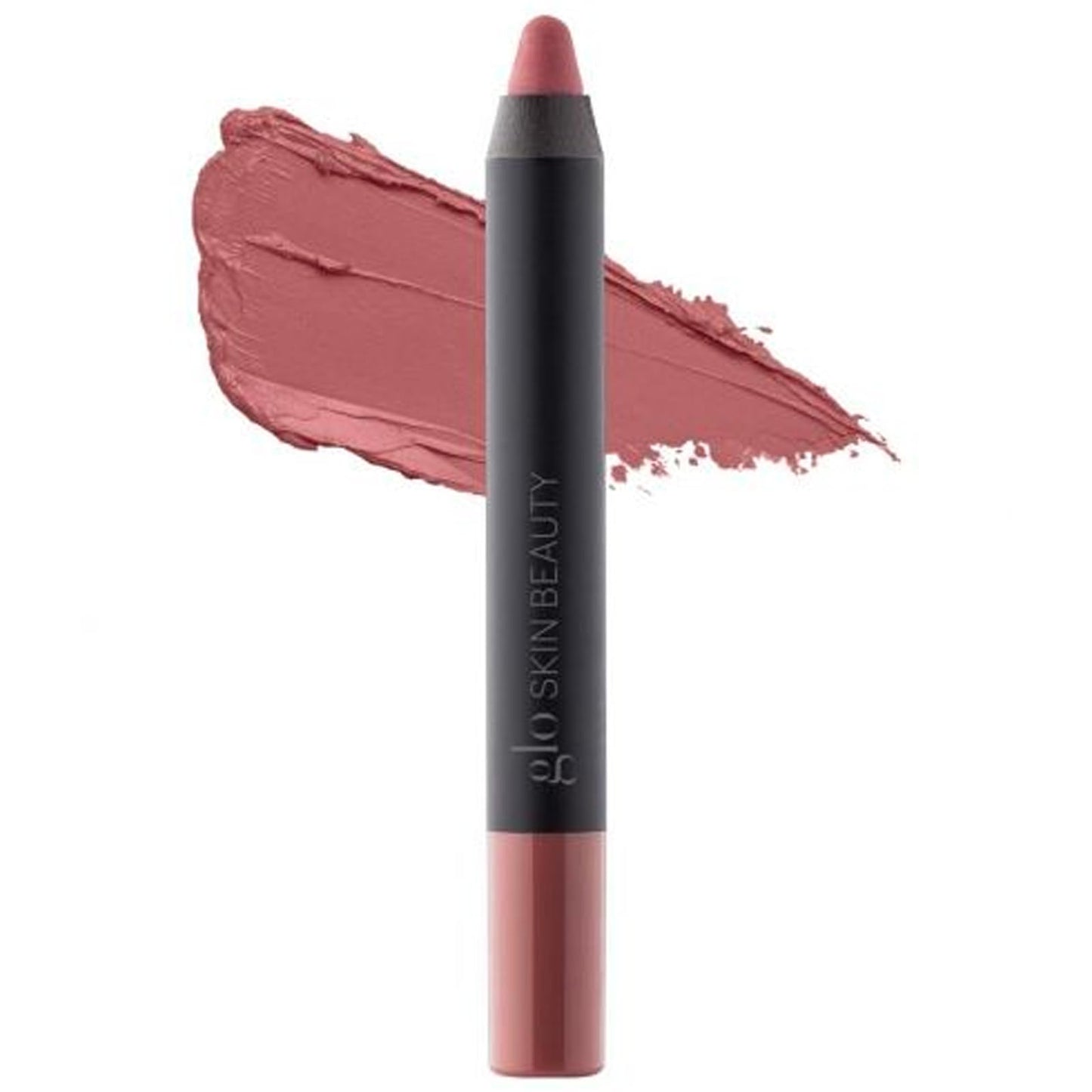 Glo Skin Beauty Suede Matte Lip Crayon (Angel) - Longwearing Formula Stays On All Day, With Conditioning Shea Butter + Mango Seed Oil for a Velvety Smooth Finish