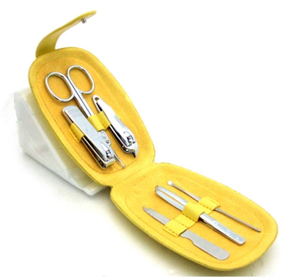 Korean Nail Clipper! World No. 1 Three Seven (777) Travel Manicure Grooming Kit Nail Clipper Set (6 PCs, 60YC), MADE IN KOREA, SINCE 1975