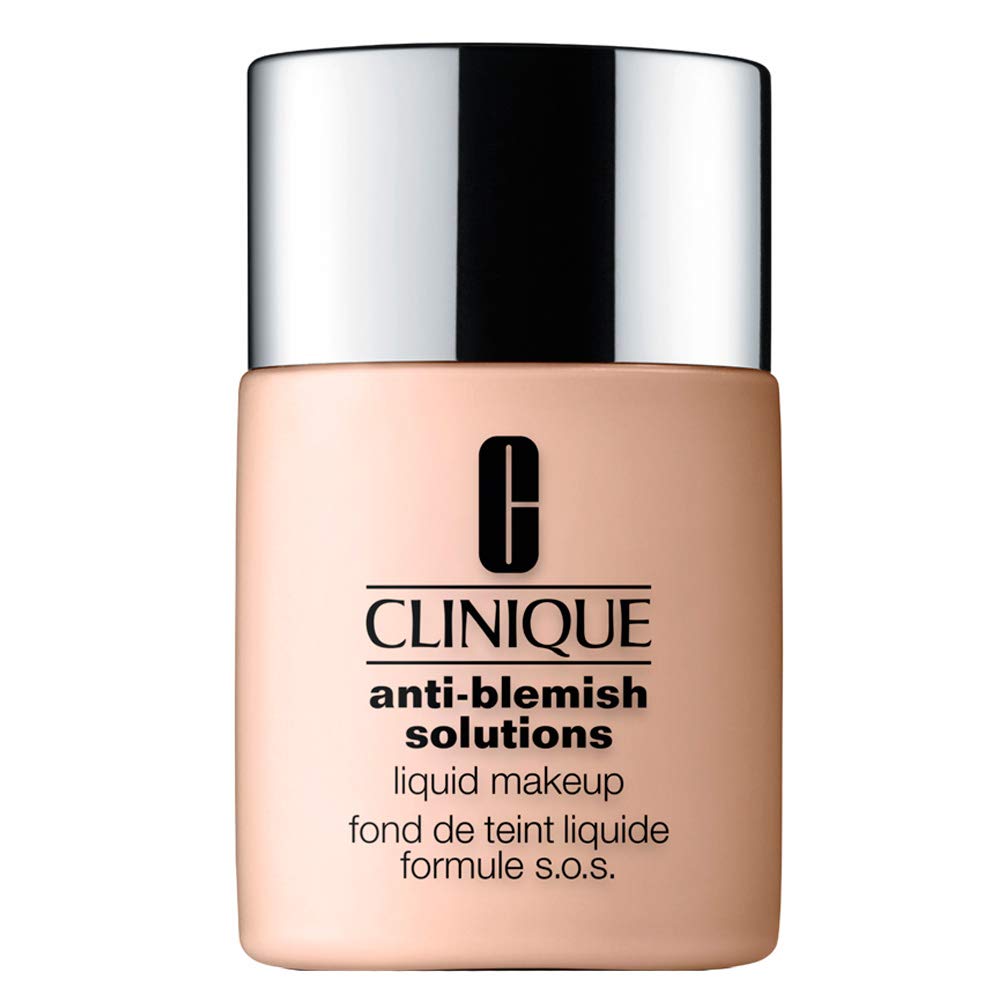 CLINIQUE by ACNE SOLUTIONS LIQUID MAKEKUP 15 FRESH CREAM CHAMOIS UNBOXED 1.0 OZ