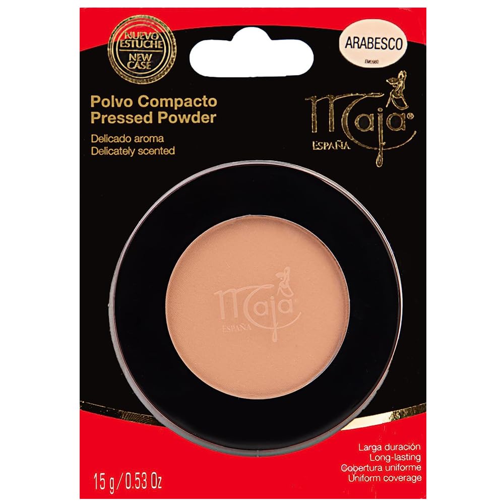 Maja Compact Cream Powder, Arabesco, 0.53 Ounce