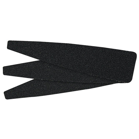 ForPro O-Files Pedi System Refill Strips, Black, 100 Grit, Adhesive Pedi File Refill Strips, 5.5” L x 1.5” W, 100-Count