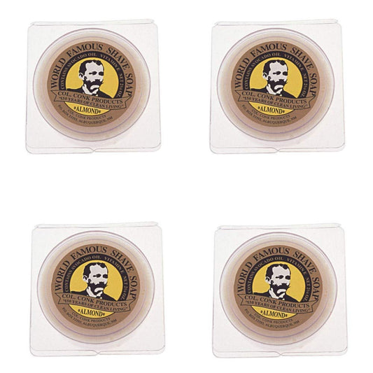 Col. Ichabod Conk Glycerin Soap (Almond 4 Pack)