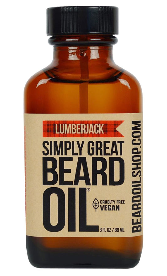 SIMPLY GREAT BEARD OIL Beard Oil Lumberjack, 2.9 OZ