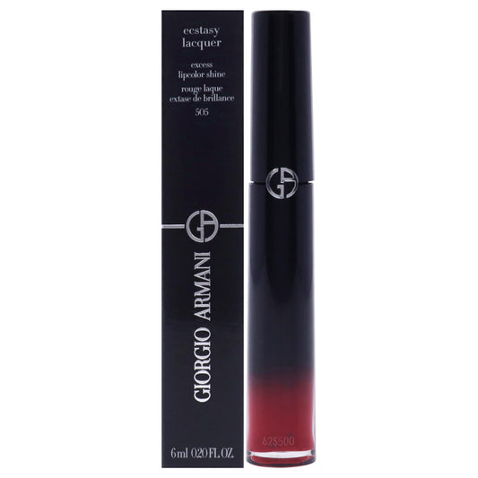 Ecstasy Lacquer Excess Lipcolor Shine - 505 Crescendo by Giorgio Armani for Women - 0.2 oz Lip Gloss