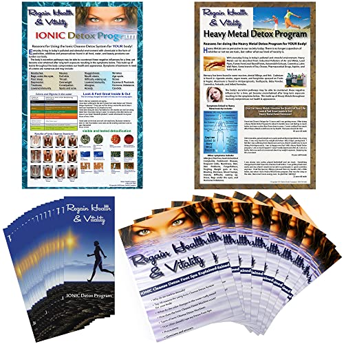 Ion Detox Ionic Foot Bath Spa Chi Cleanse Promotional Package to Increase Your Sales