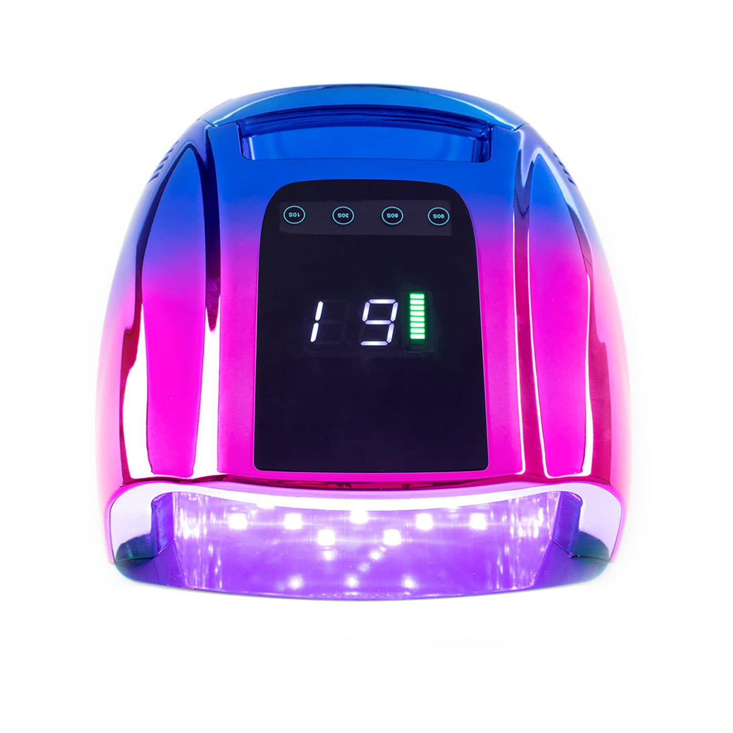 TAKOYI Led Nail Dryer, 72W Wireless Rechargeable Gel Led Light Cordless UV Led Nail Light Curing Nail Lamp for Gel Nails with Lifting Handle LCD Screen Bigger Space