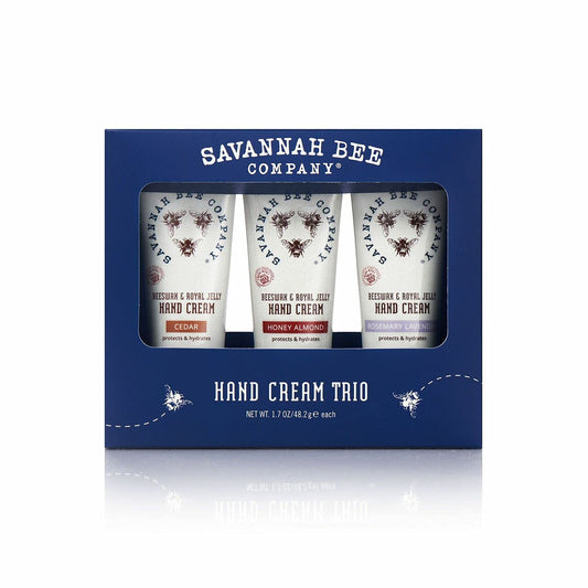 Savannah Bee Company Beeswax Hand Cream - Hand Moisturizer Repair Cream - 3 Pack