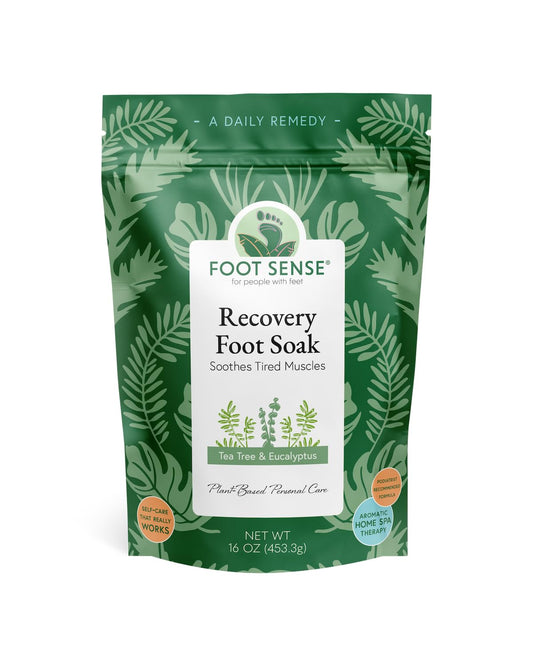 Tea Tree Oil Detox Foot Soak - for Athlete’s Foot, Toenails, Smelly Feet - All Natural Formula - Intensive Foot Repair - 16 oz