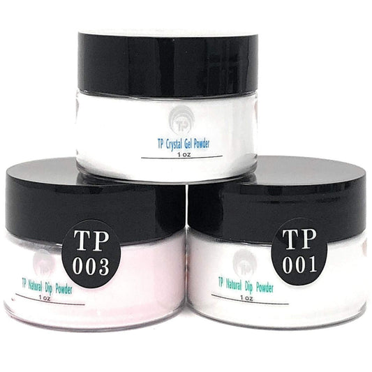 Dipping Powder Set for French manicure. 1 oz. per jar dip powder