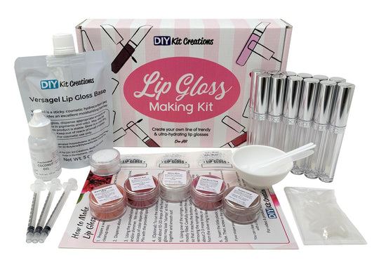 DIY Kit Creations Lip Gloss Making Kit (Standard Kit)