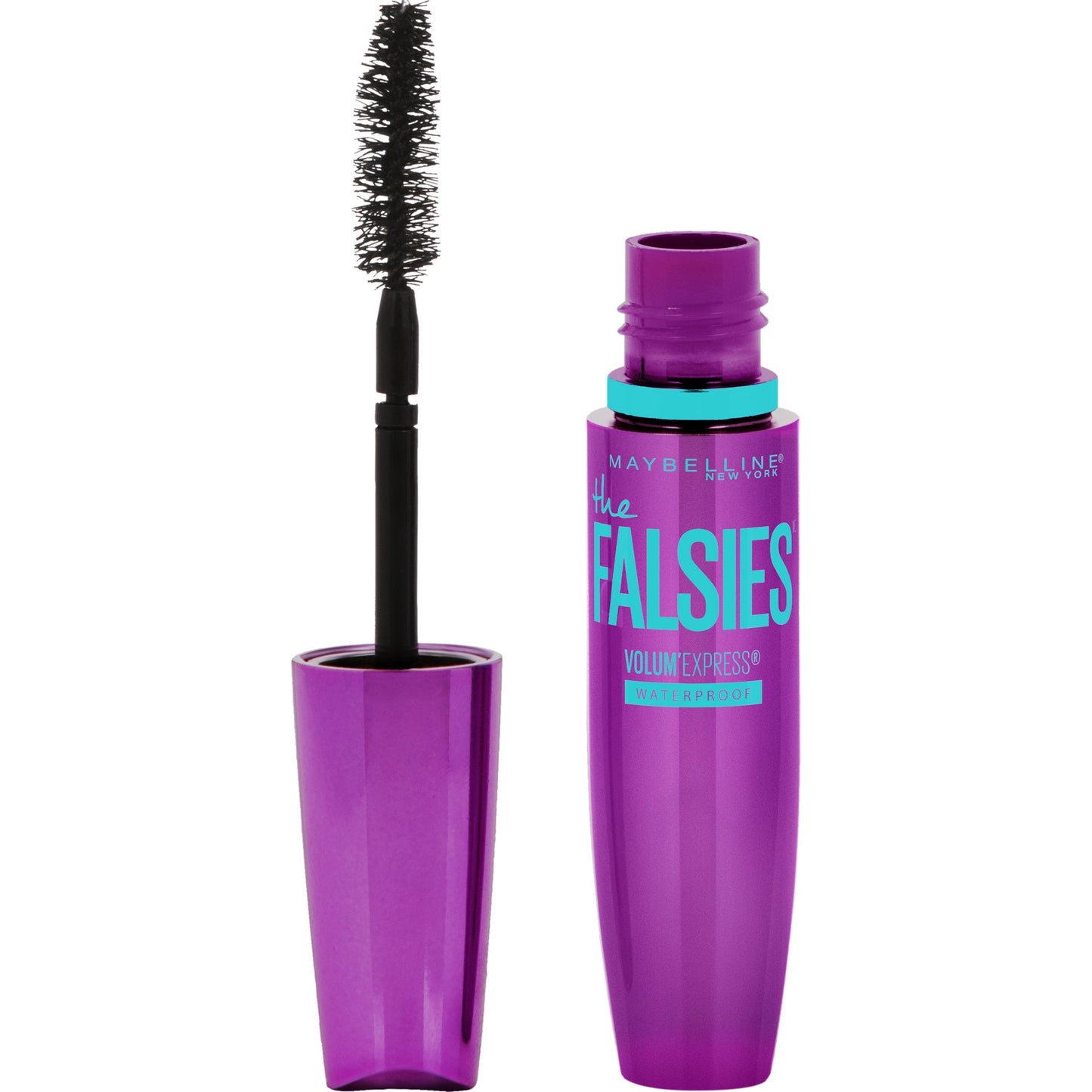 Maybelline New York Volum' Express The Falsies Waterproof Mascara, Brownish Black [292] 0.25 oz...