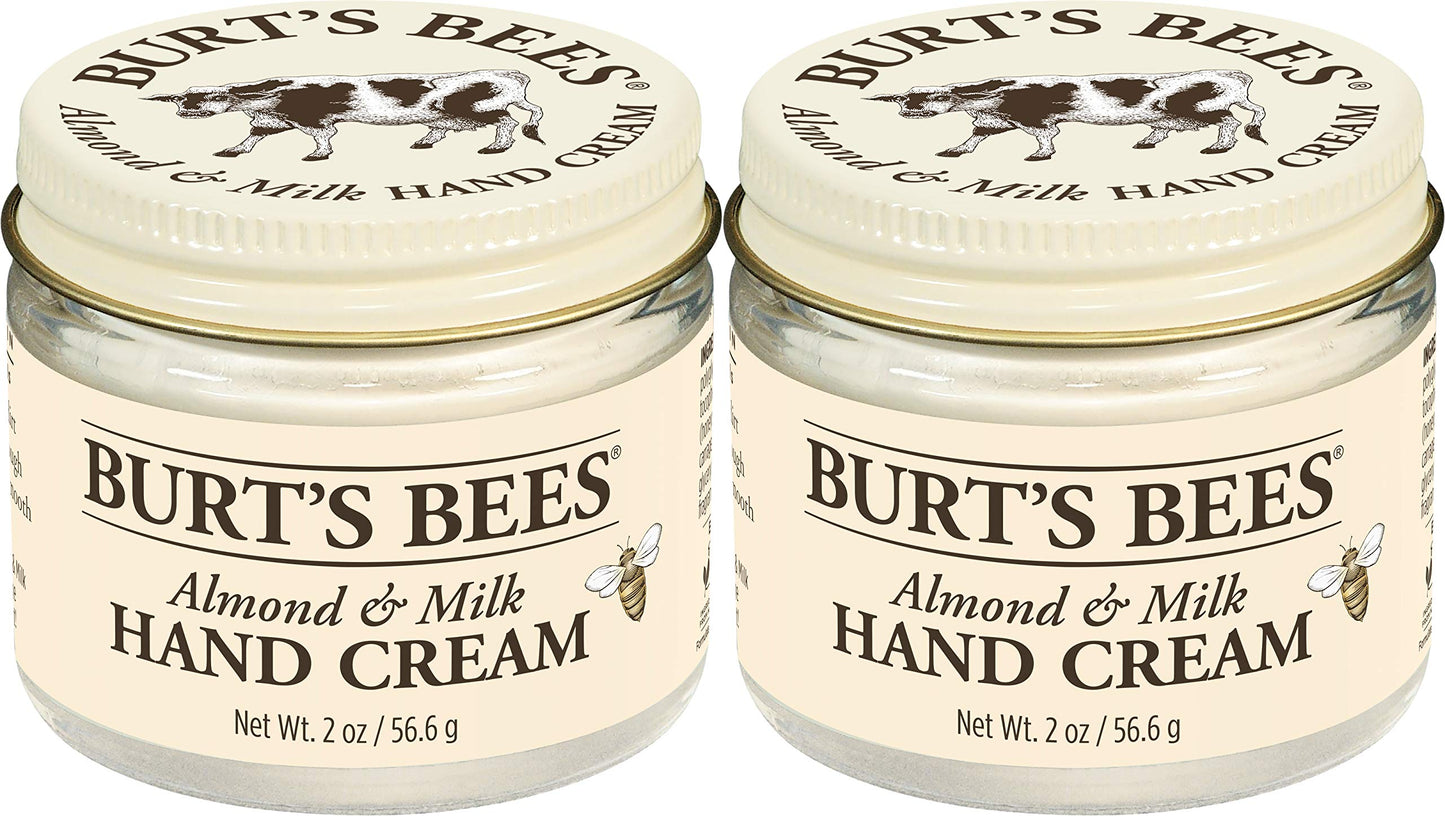 Burt's Bees Almond & Milk Hand Cream, 2 Oz - Pack of 2 (Package May Vary)