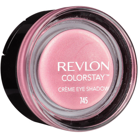 Revlon Crème Eyeshadow, ColorStay 24 Hour Eye Makeup, Highly Pigmented Cream Formula in Blendable Matte & Shimmer Finishes, 745 Cherry Blossom, 0.18 Oz