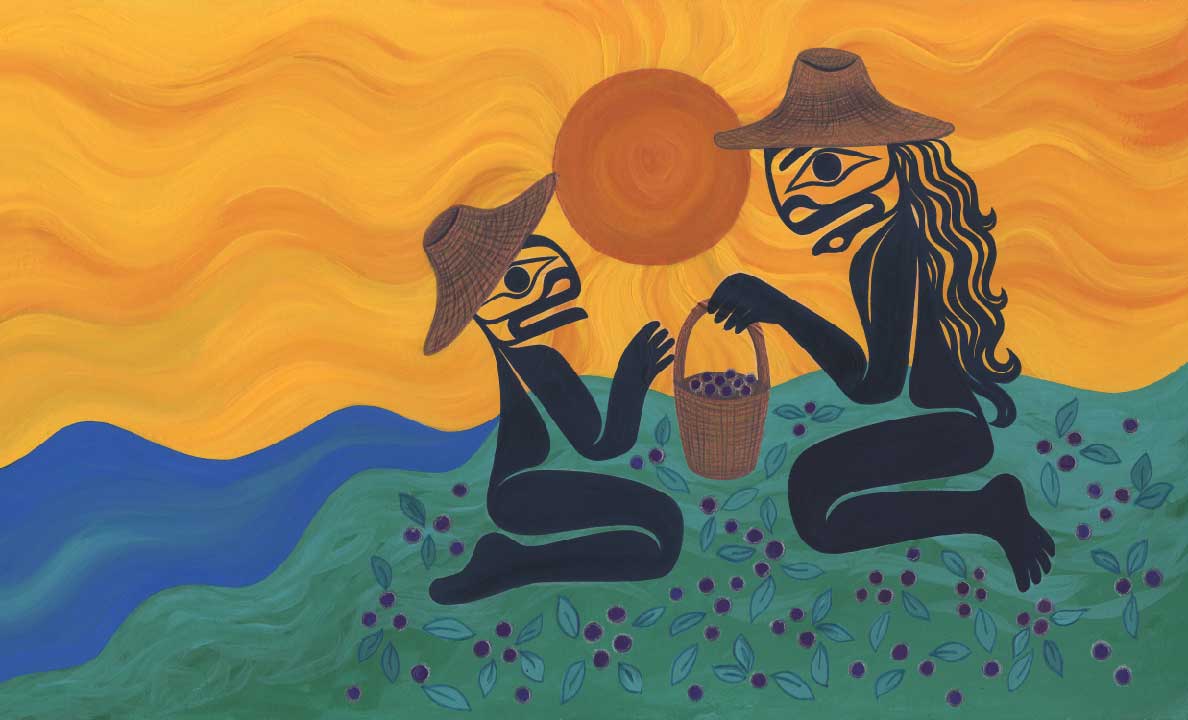 Berry Picking Giclée Print