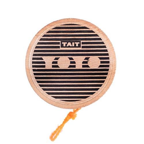 Black Sling Slang Wood Yo Yo by Tait Design